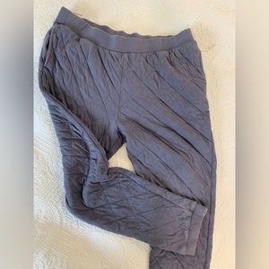 Navy Quilted Sweats Woman Size XXL